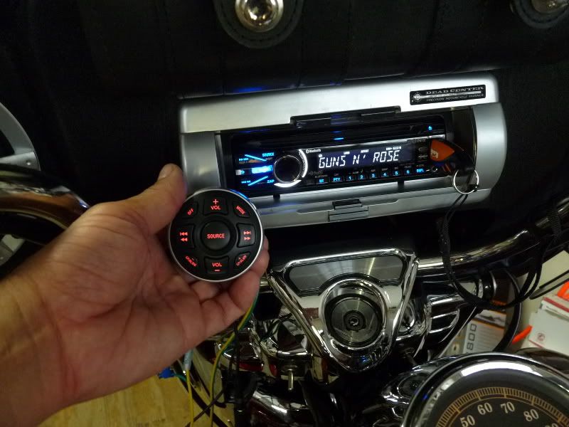 "Handlebar Audio Remote Control For Aftermarket Fairings" Harley